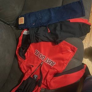 Toddler 3T Nike sweat suit bundled with a pair of 3T Levi jeans